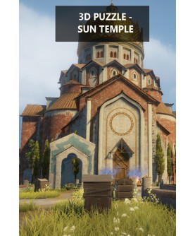 3D PUZZLE - Sun Temple Steam Key GLOBAL